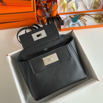 wholesale quality hermes 24/24  mini 21 evercolor noir phd